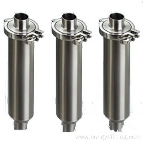 SS304 stainless steel Sanitary weld straight filter